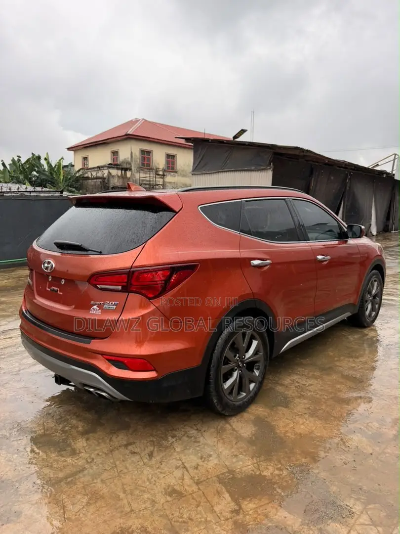 Hyundai Santa Fe 2018 Orange