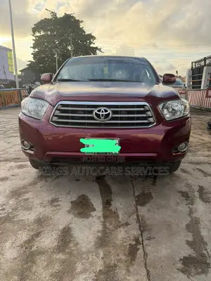 Toyota Highlander Limited 4x4 2008 Red