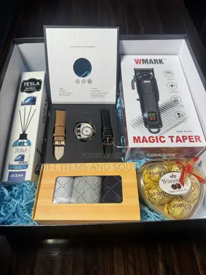 Luxury Men’s Watch Gift Set With Clipper