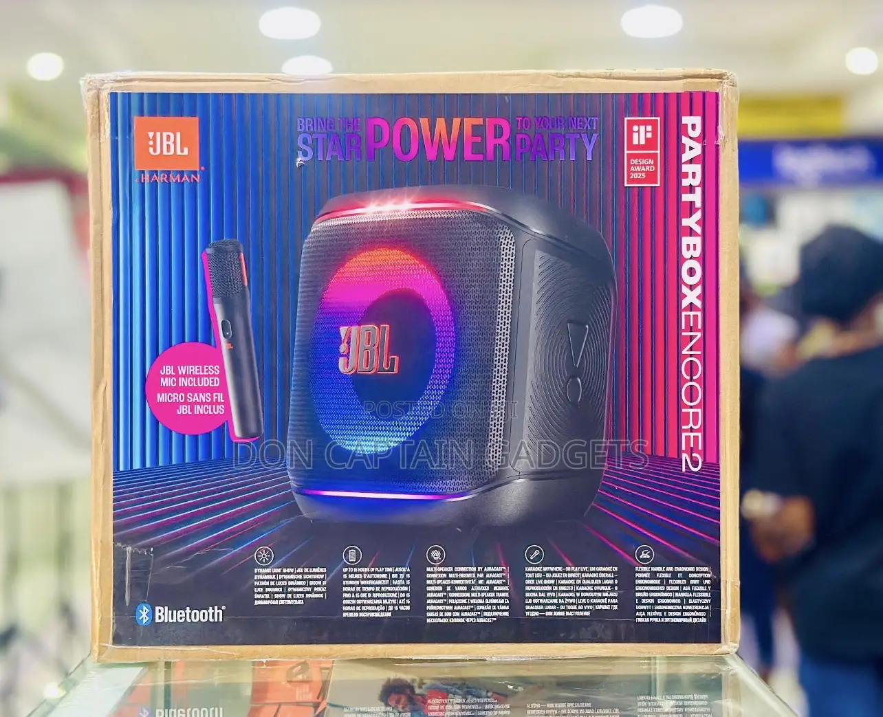 JBL Partybox Encore 2 With Microphone