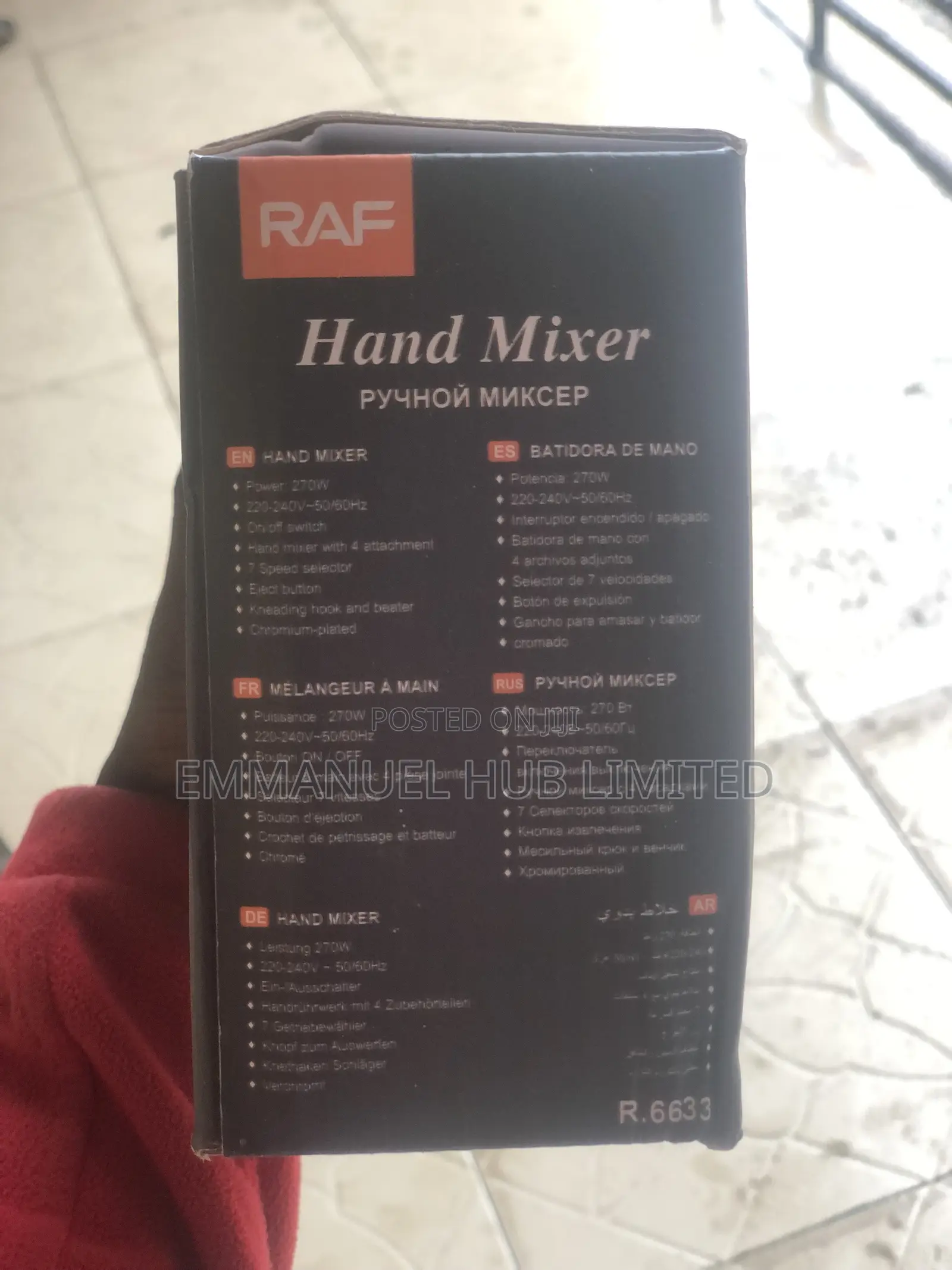 Raf Hand Mixer