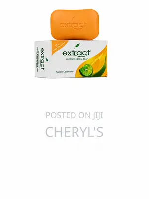 Extract Whitening Herbal Soap – Papaya Calamansi