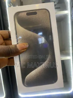 New Apple iPhone 15 Pro 256 GB Black