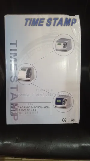 Multipurpose Time and Date Stamping Machine for Documents