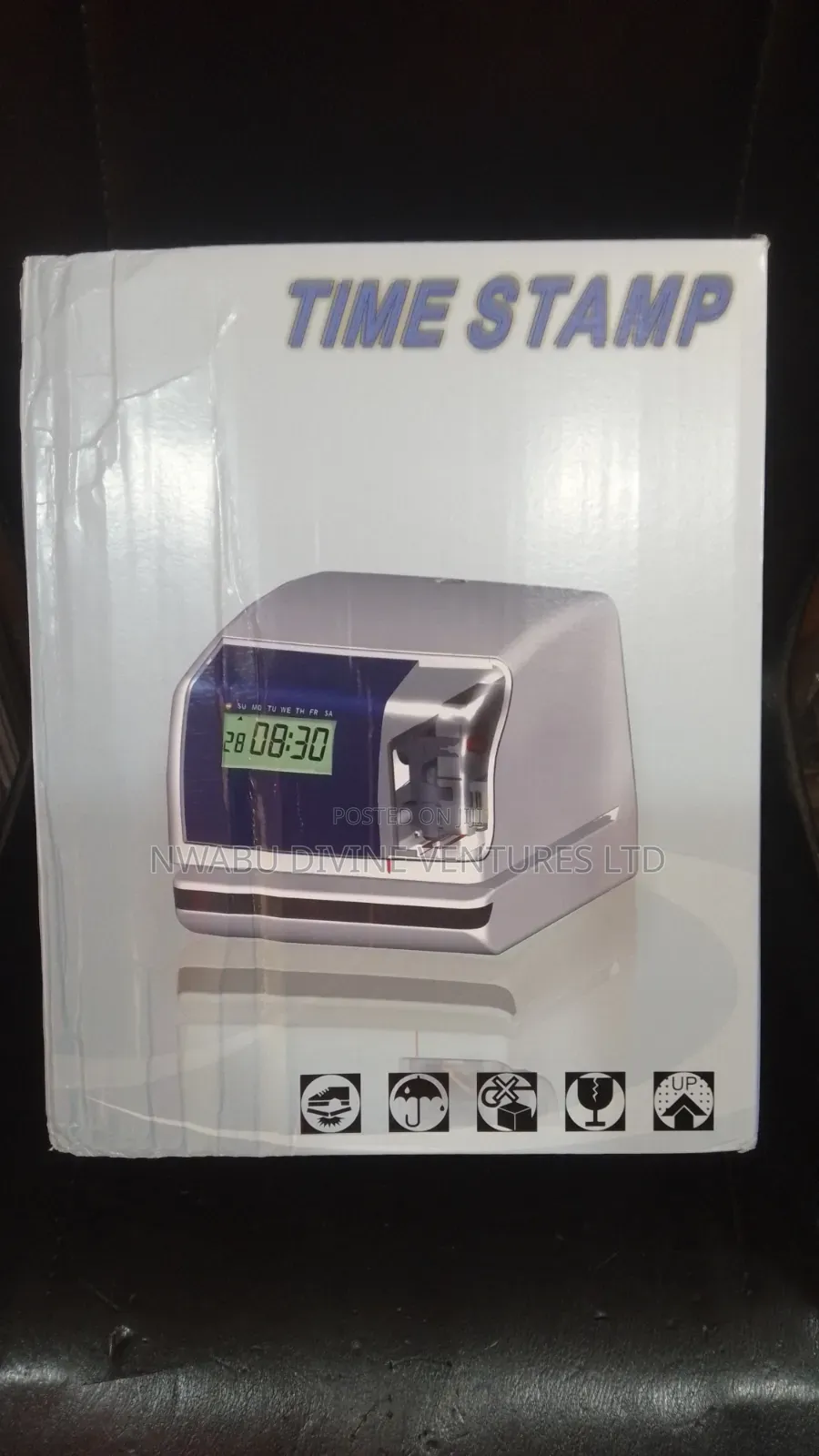 Multipurpose Time and Date Stamping Machine for Documents