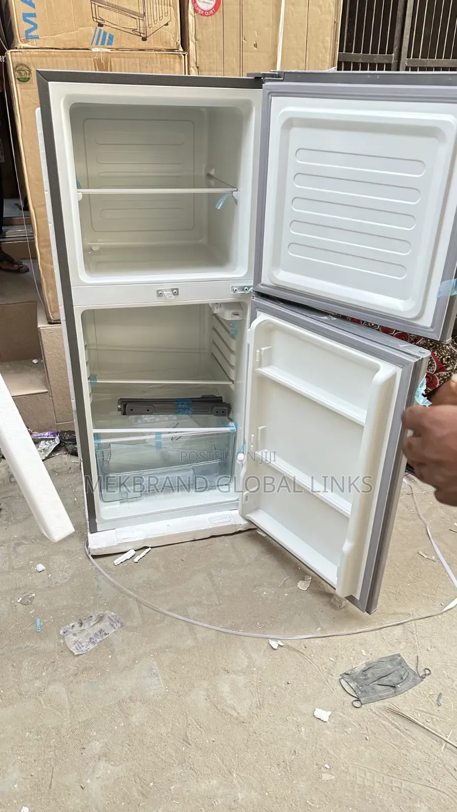 Tekno Cool Double Door Refrigerator Energy-Efficient