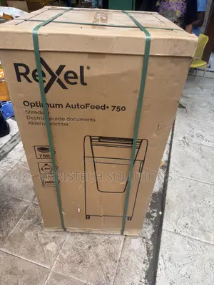 Rexel Optimum AutoFeed+ 750X Automatic Cross Cut Paper Shredder P4