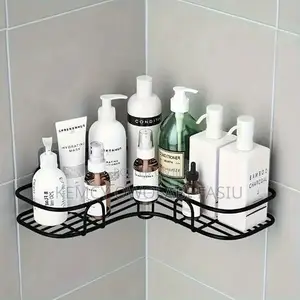 Bathroom/Toilet Iron Corner Shelf Rack