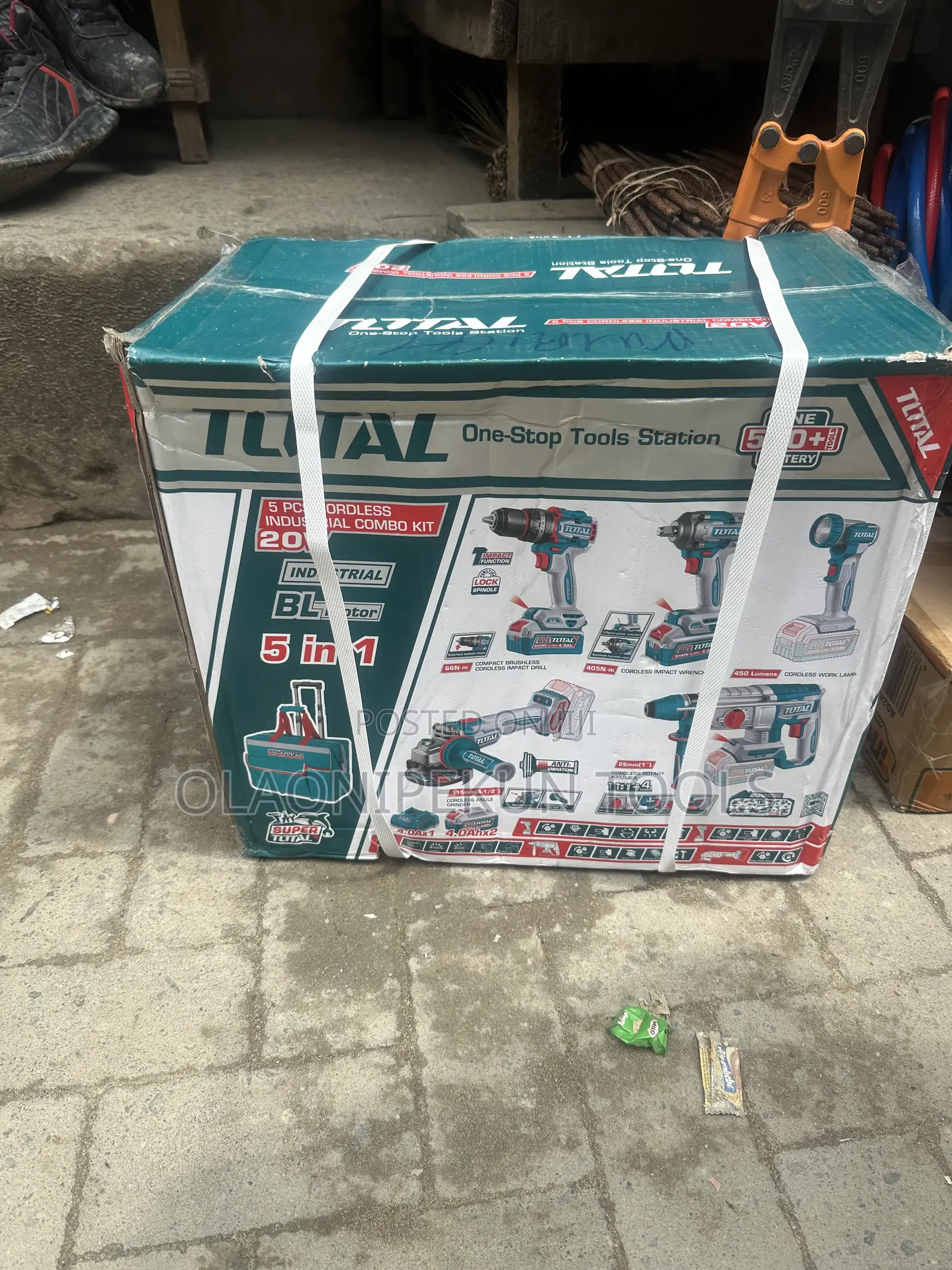 Cordless Industrial Combo Kit