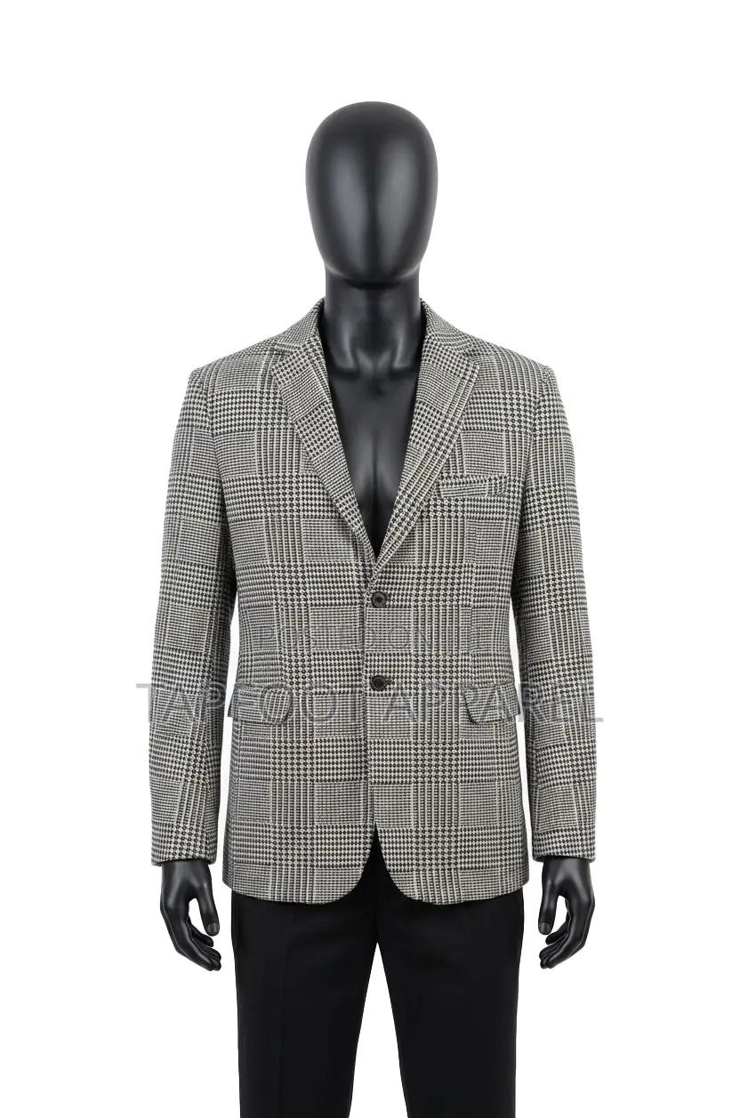 Classic Glen Plaid Check Blazer