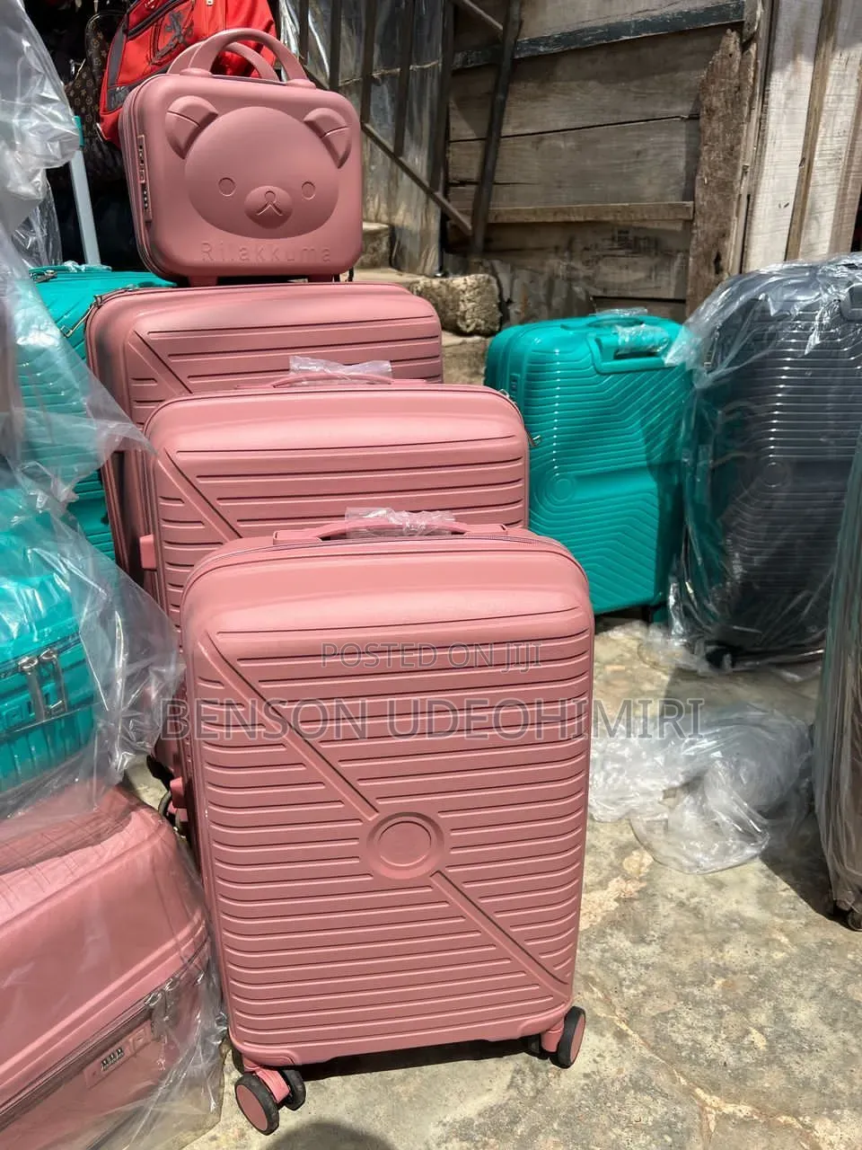 Authentic Rubber Travel Luggage
