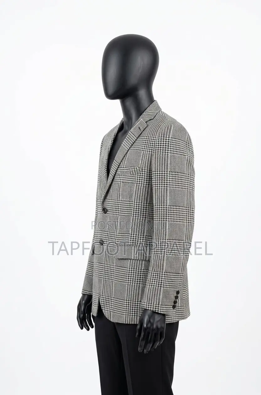Classic Glen Plaid Check Blazer
