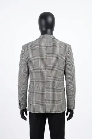 Classic Glen Plaid Check Blazer