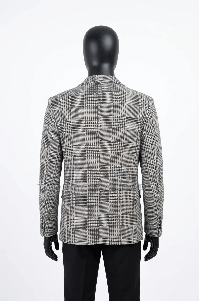 Classic Glen Plaid Check Blazer