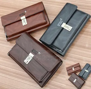 Executive Leather Purse/Clutch Bag