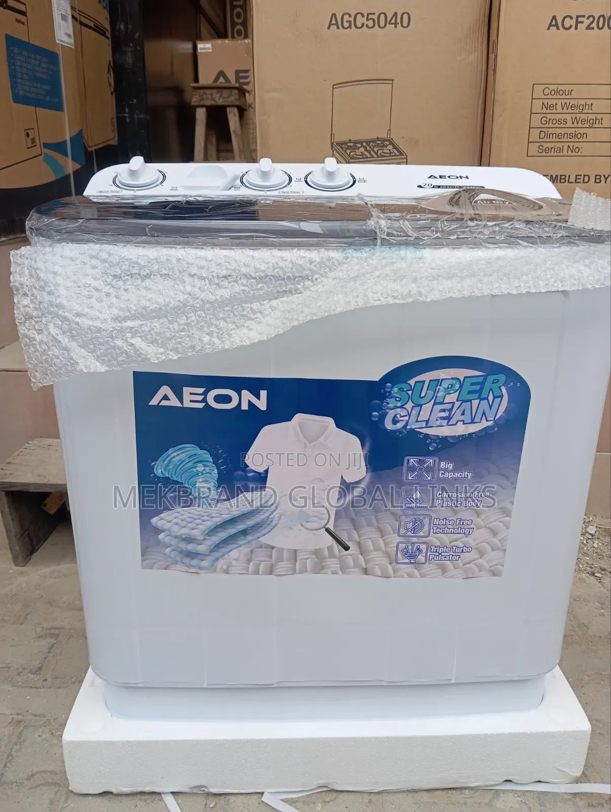 Aeon Washing Machine Toploader 7kg