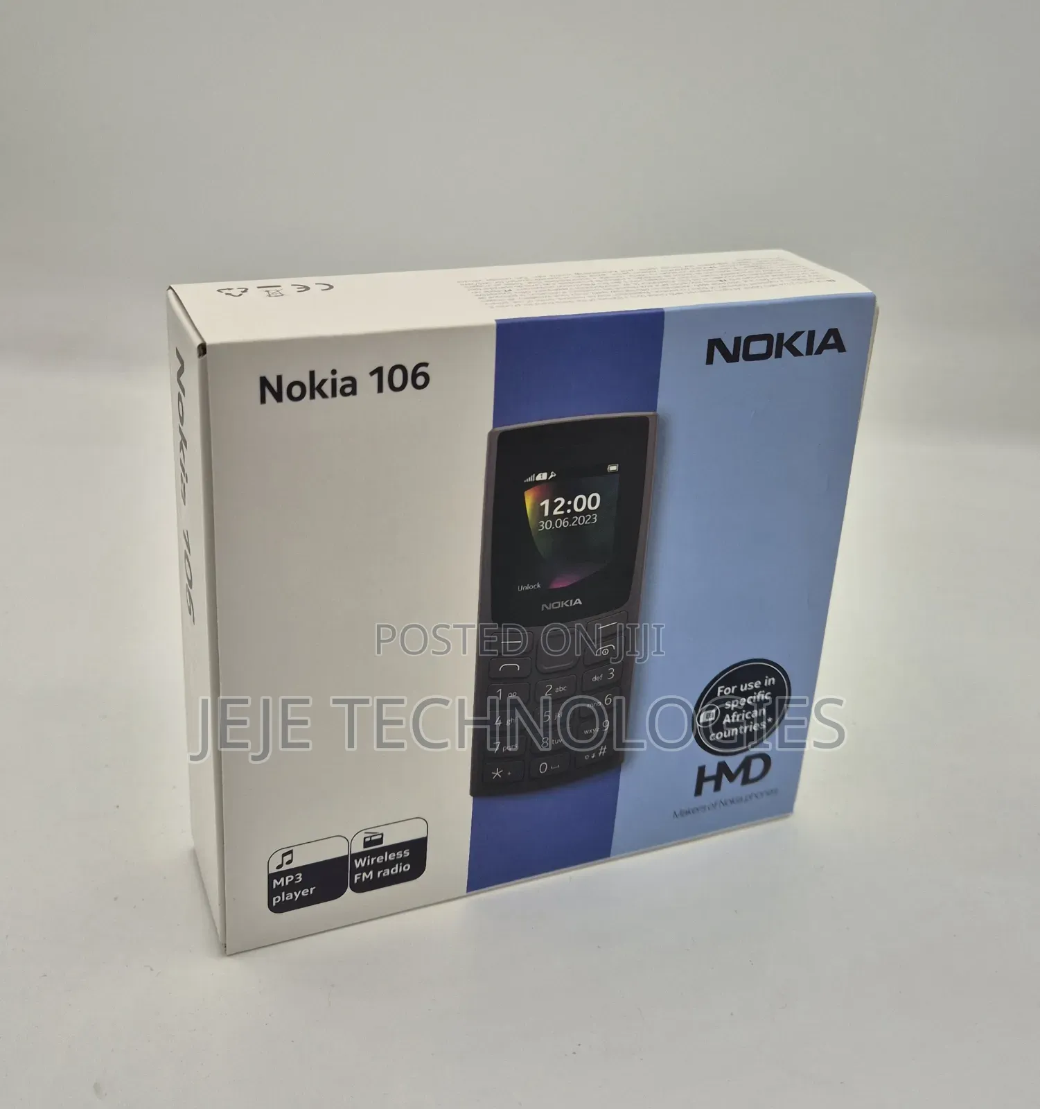 New Nokia 106 Black
