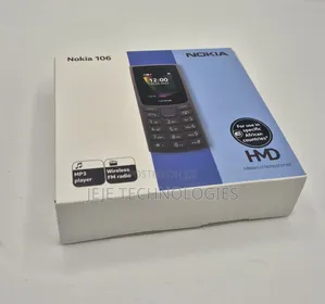 New Nokia 106 Black