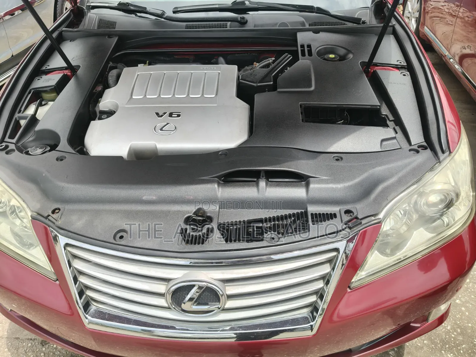 Lexus ES 2012 Red