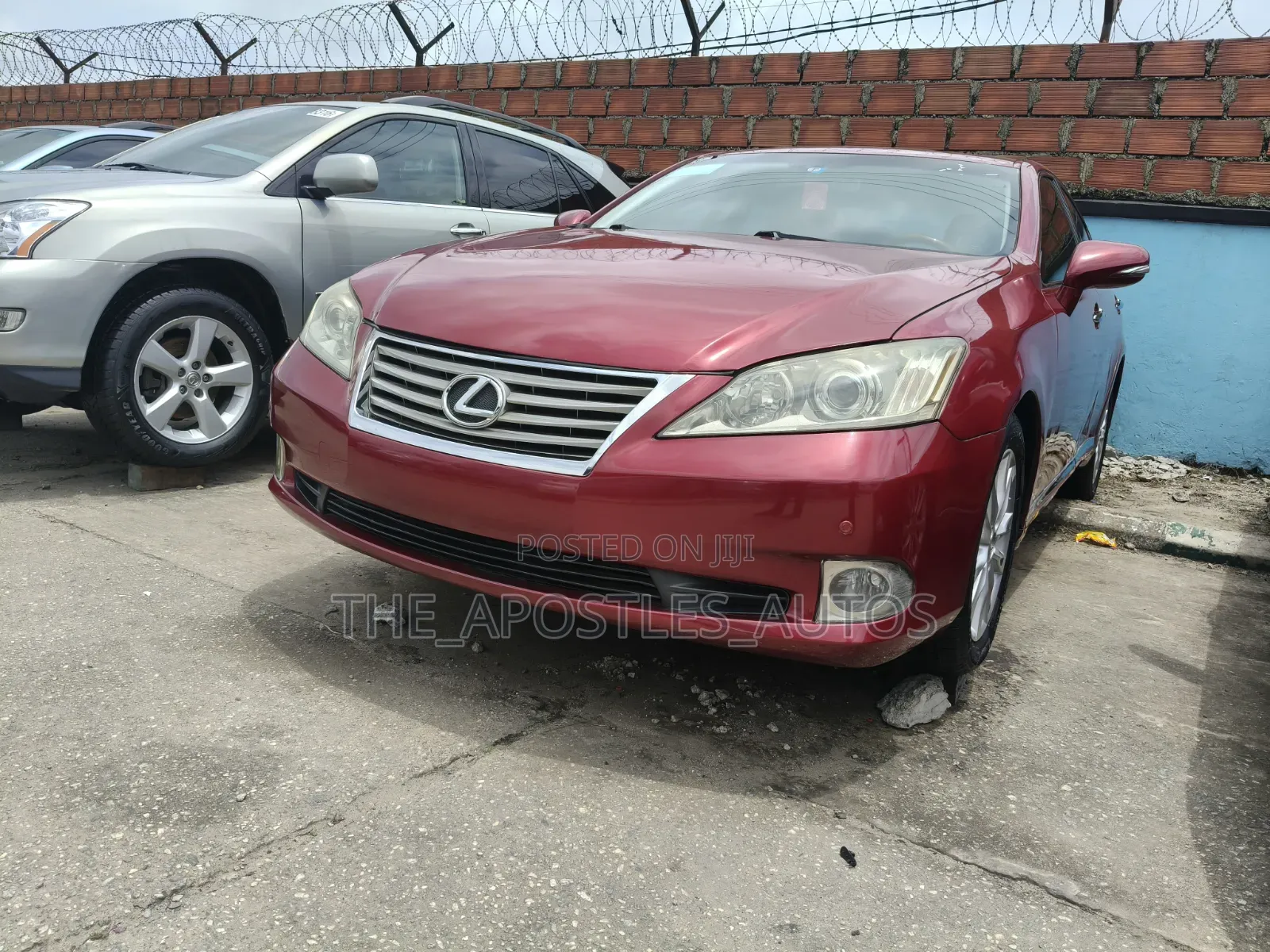 Lexus ES 2012 Red