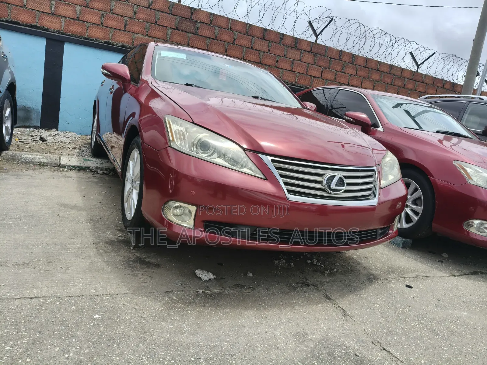 Lexus ES 2012 Red