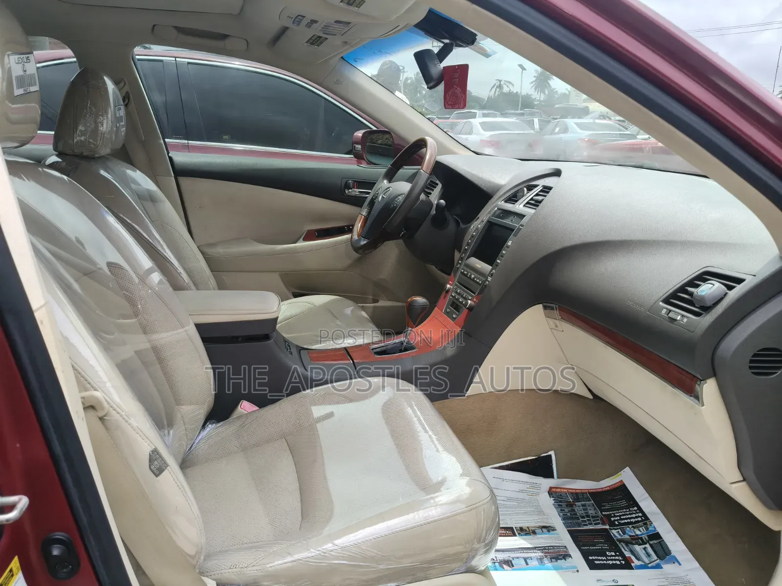 Lexus ES 2012 Red