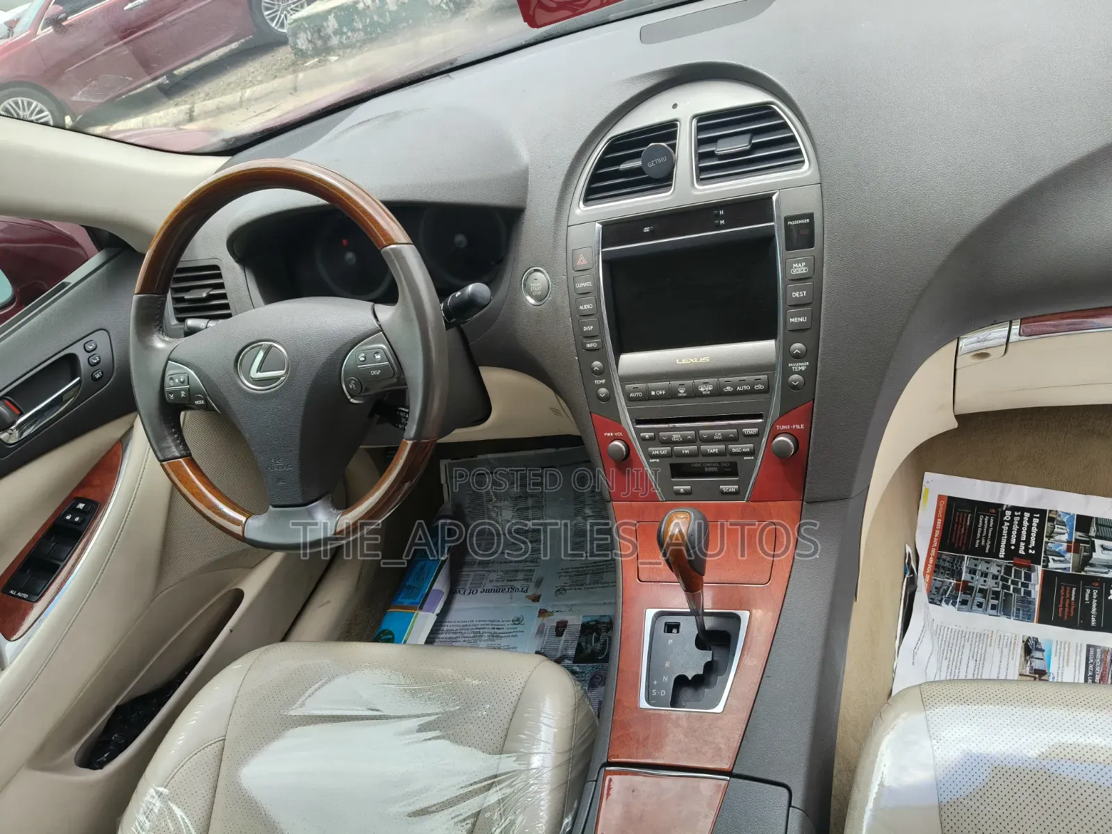 Lexus ES 2012 Red