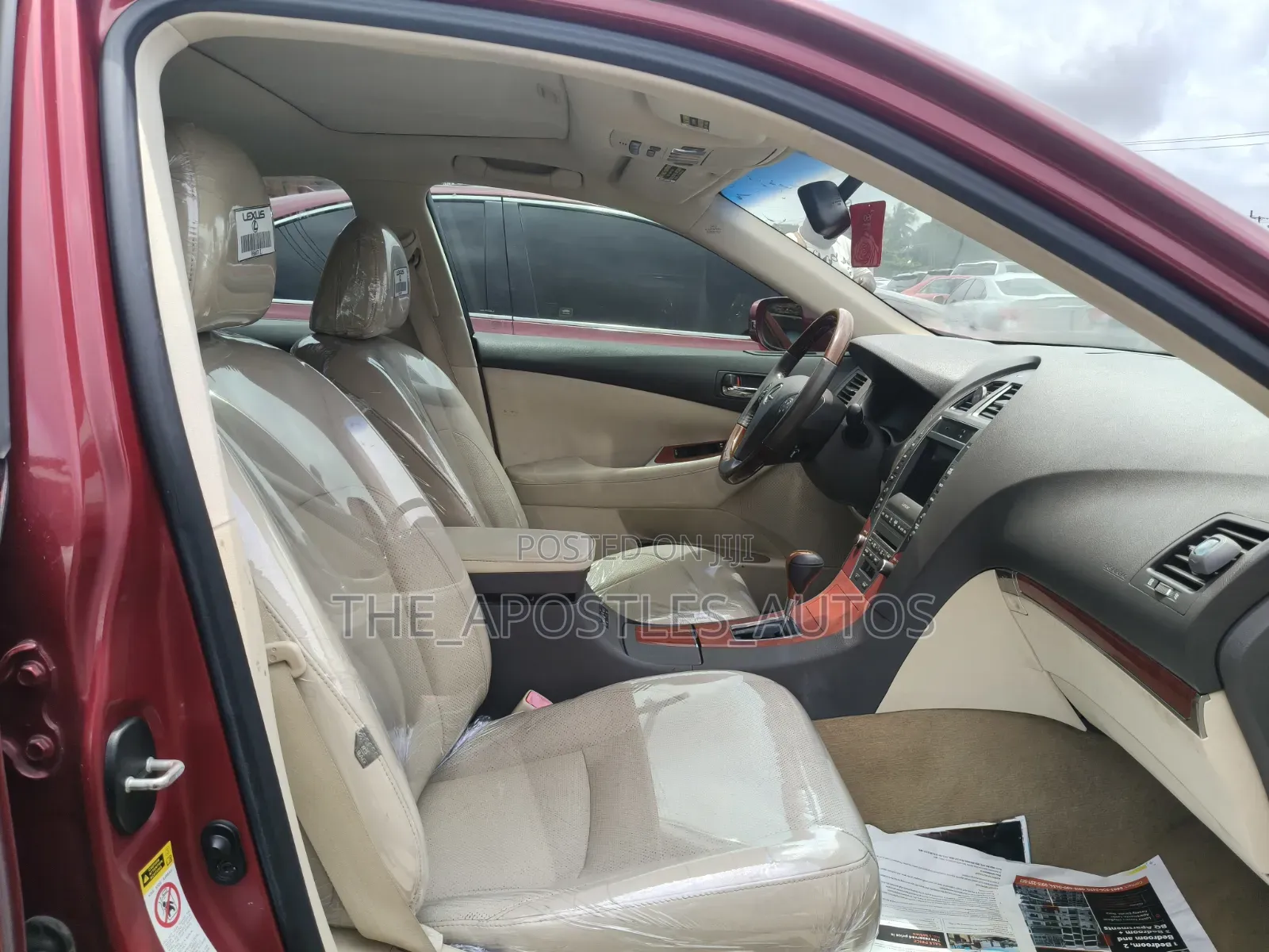 Lexus ES 2012 Red