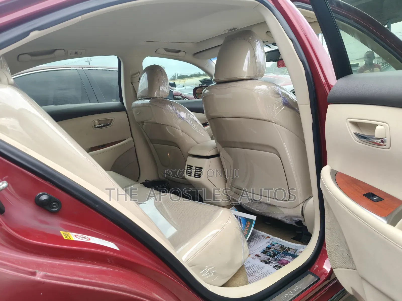 Lexus ES 2012 Red