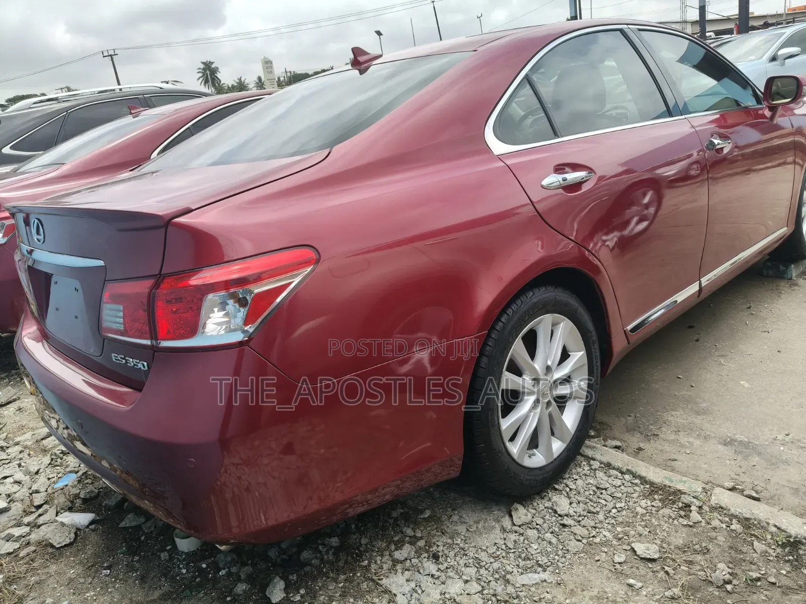 Lexus ES 2012 Red
