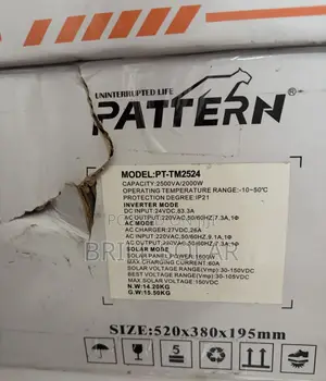 2.5kVA-24v Pattern Pure Sine Wave Hybrid Inverter