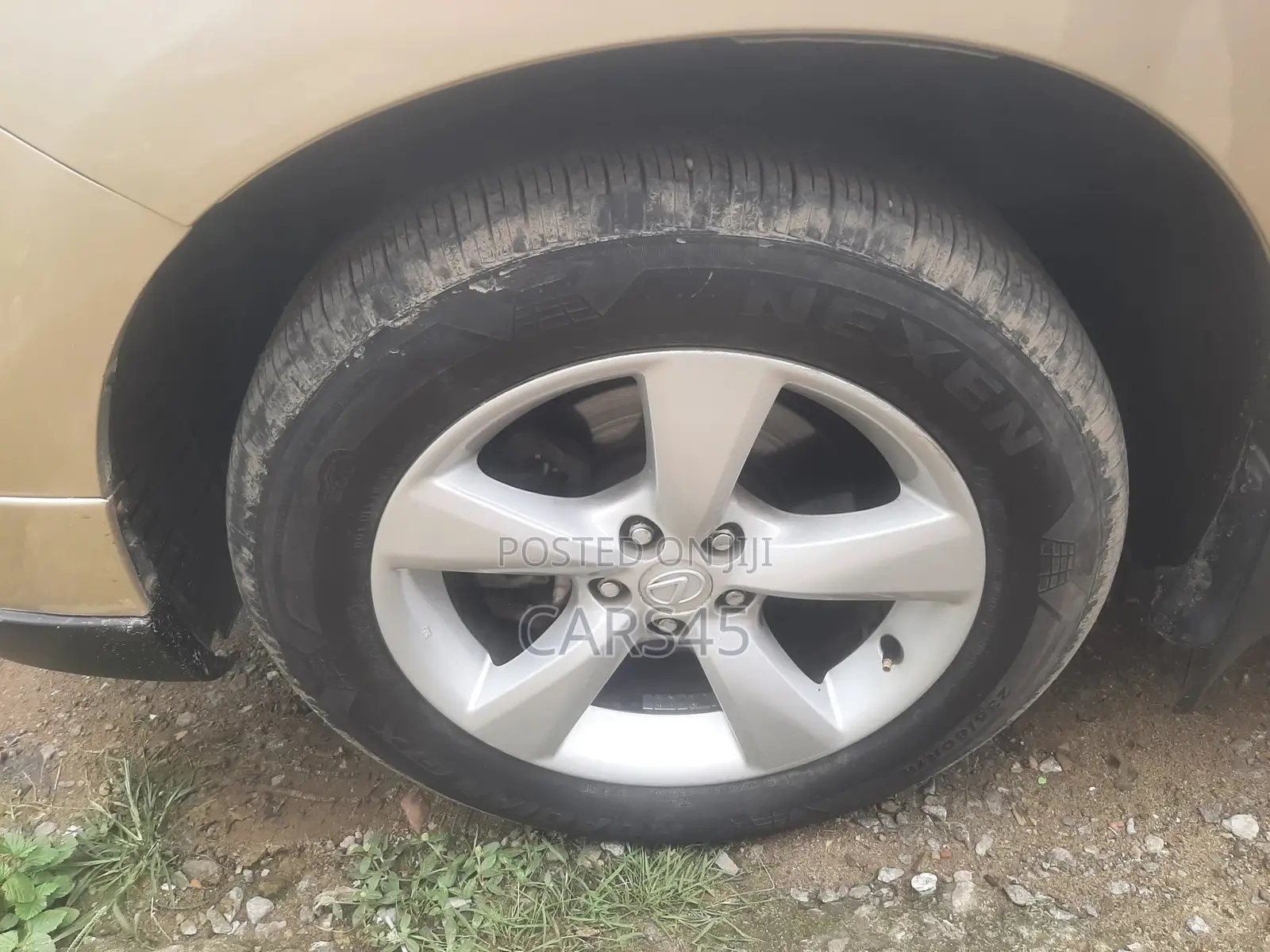 Lexus RX 2012 Gold