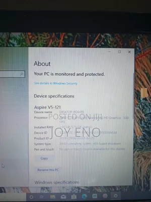 Laptop Acer Aspire V5-121 2GB SSD 256GB