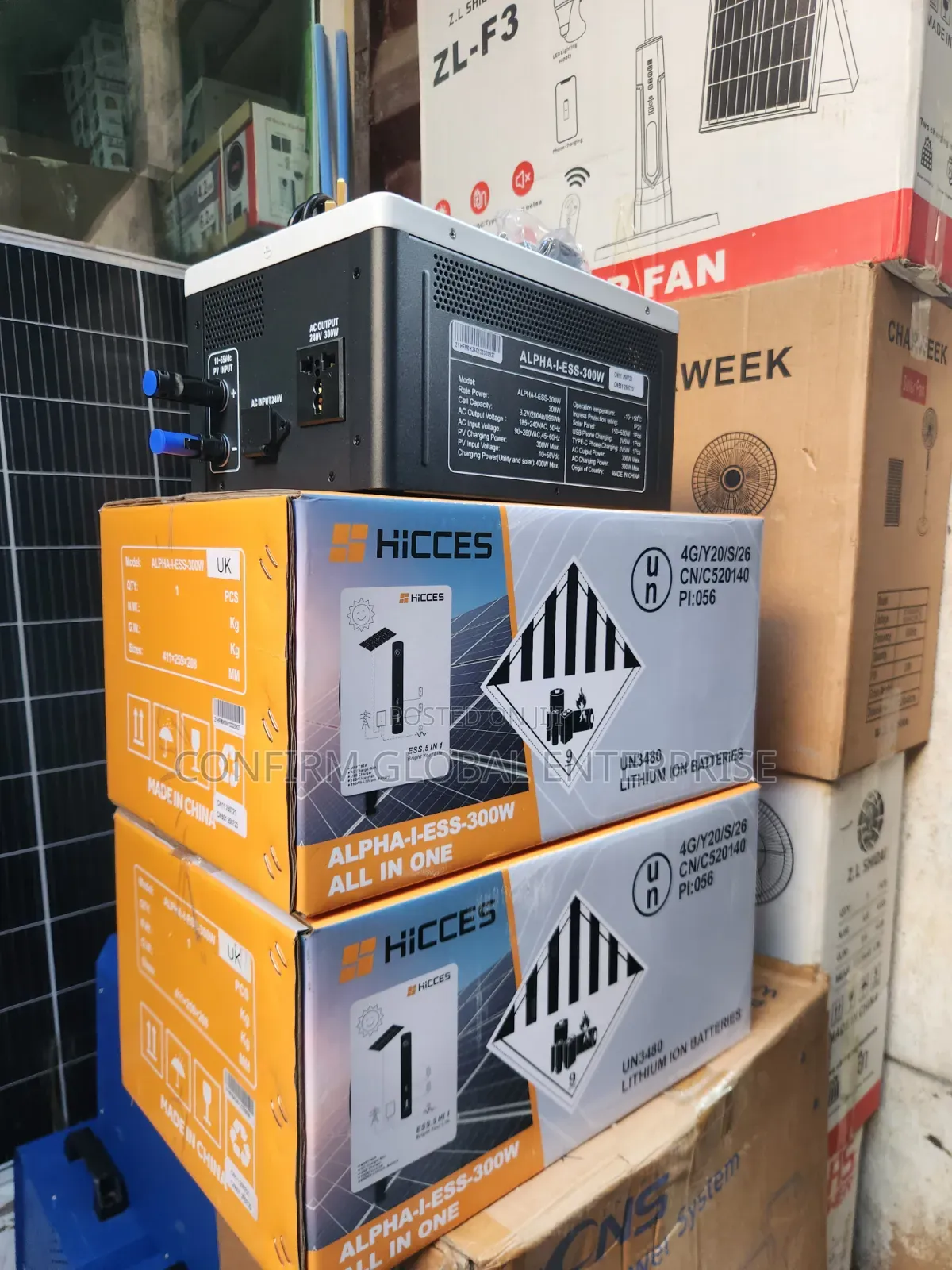 HiCCES ESS 1kWh Solar Generator