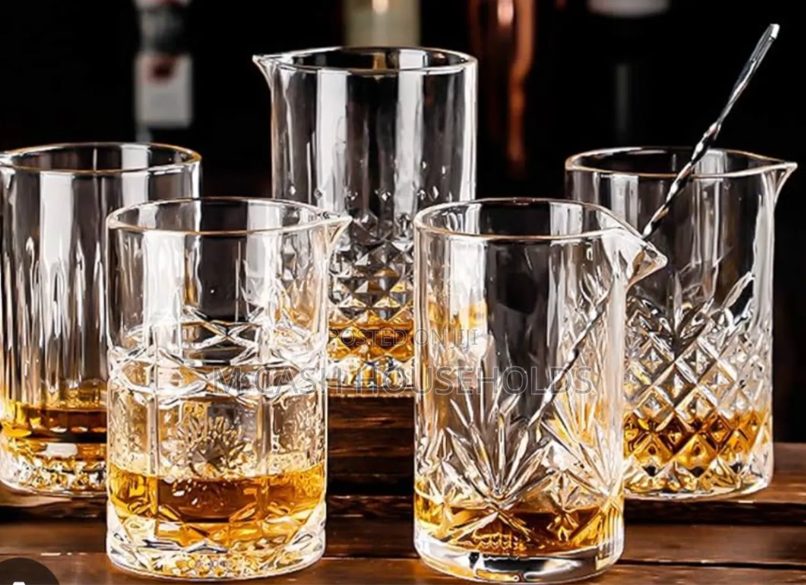 Crystal Cocktail Mixing Glass