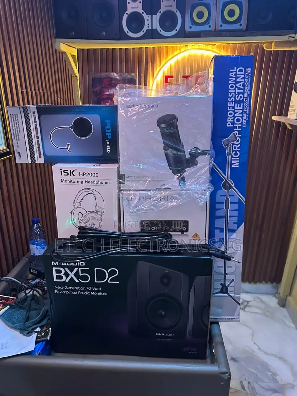 Complete Recording Studio Equipment All in One Bundle
