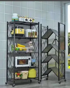 5 Layer Foldable Kitchen Rack