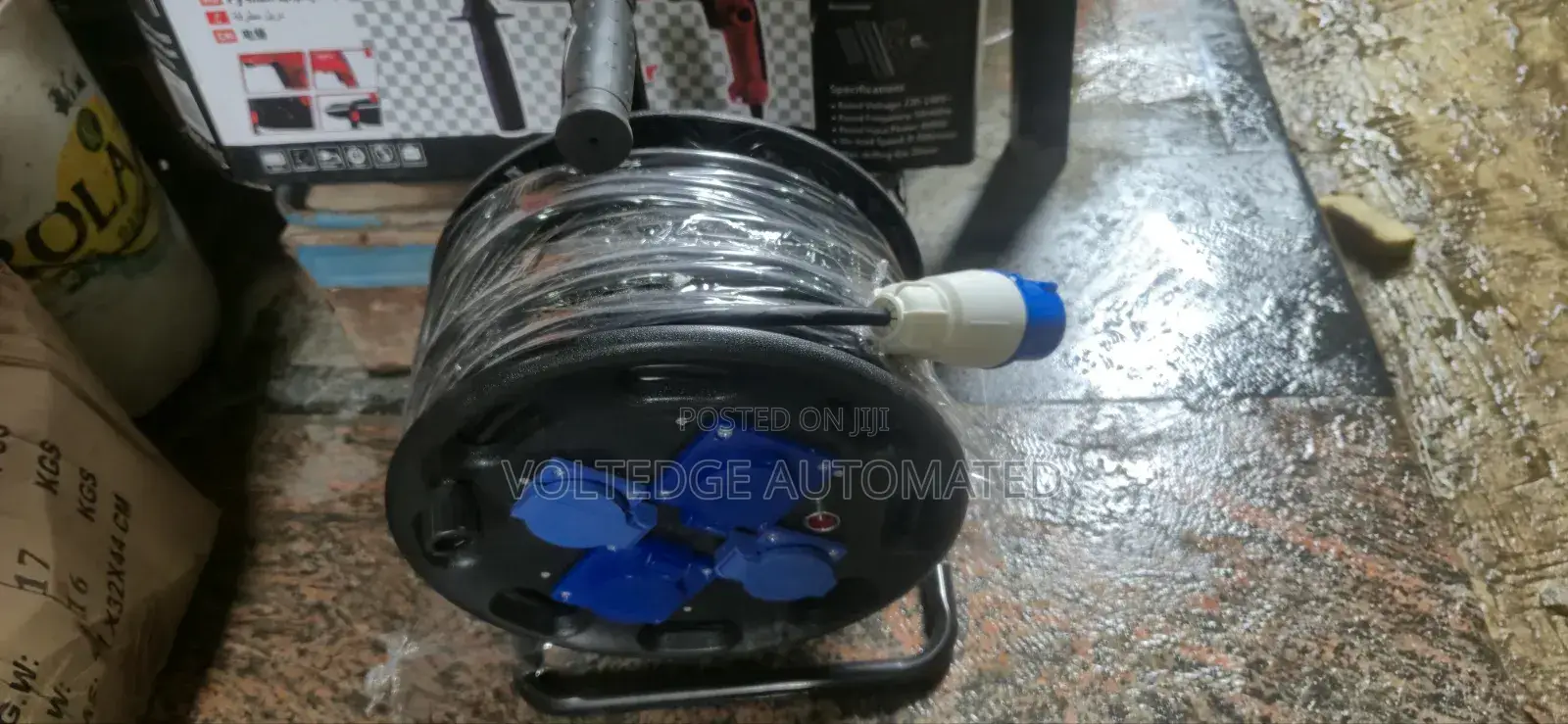 50mtrs Portable Extension Cable Reel