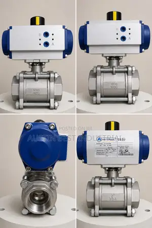 2” Pneumatic Actuator Ball Valve