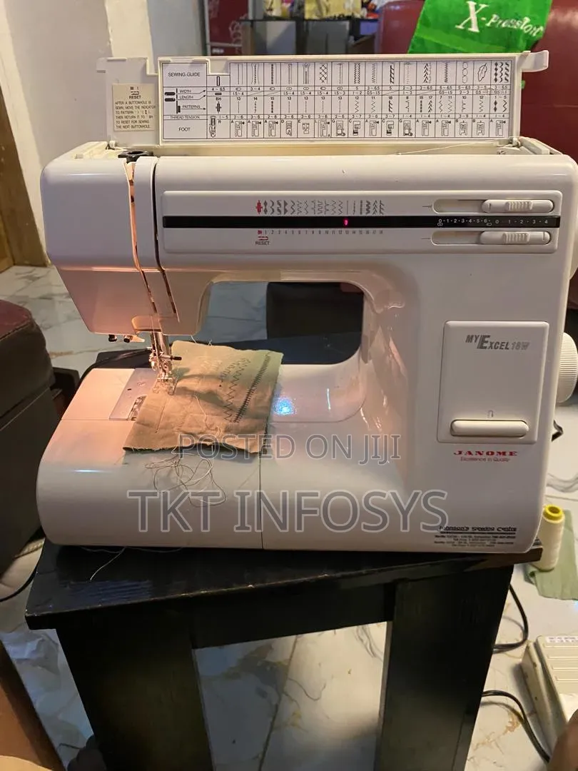 My Excel Janome Multiple Functions Machine