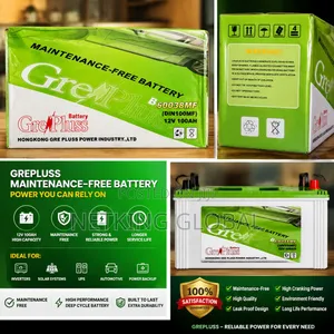 100AH Gree Pluss Battery