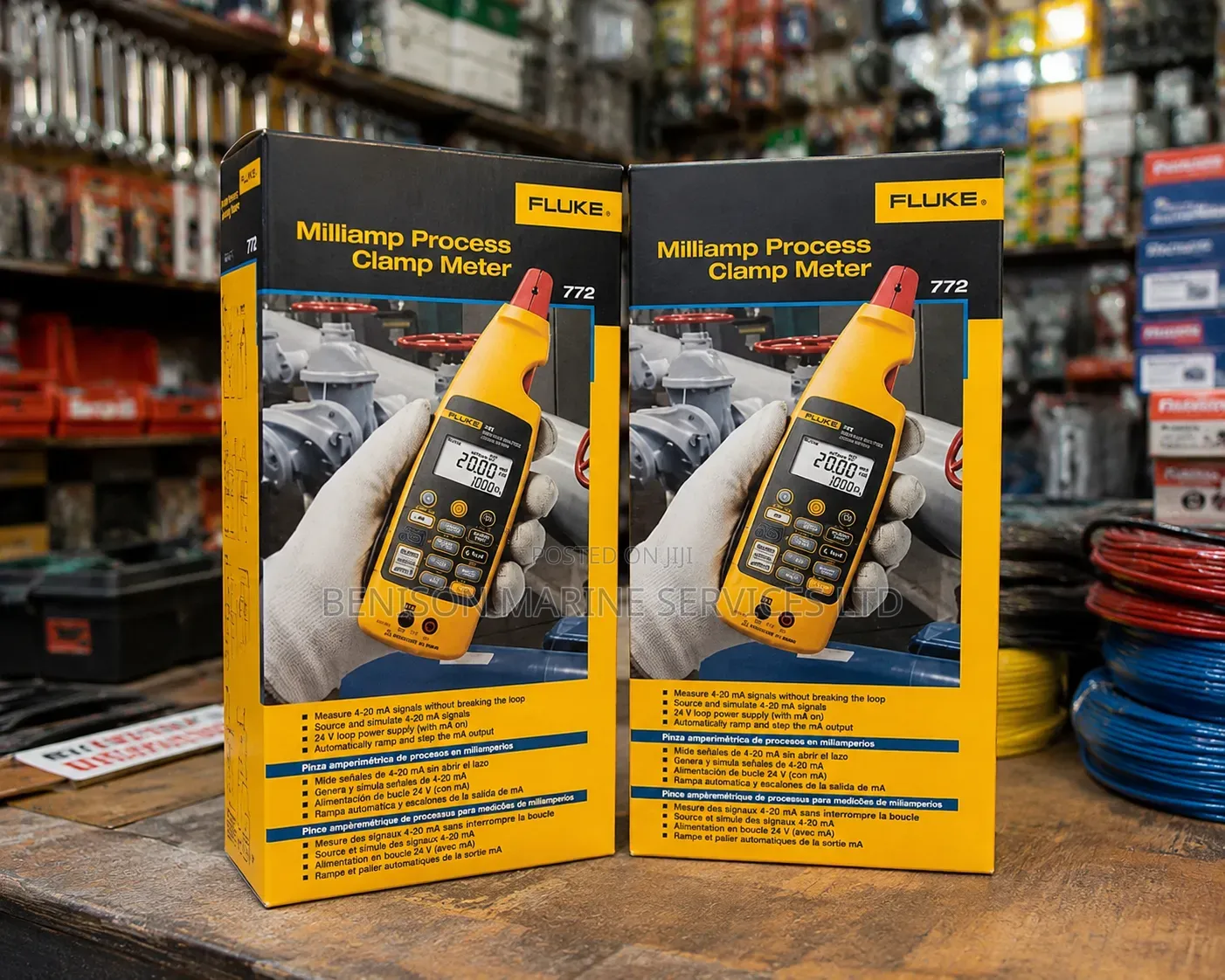 Fluke 773 Milliamp Process Clamp Meter