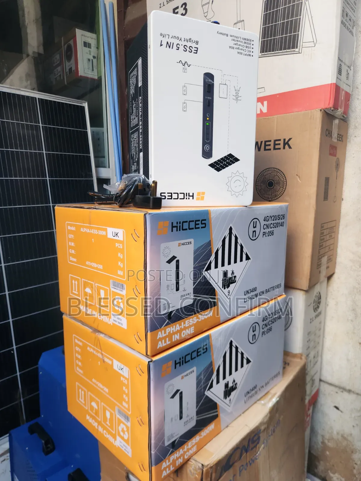 1kWh Lithium Solar Generator – HiCCES