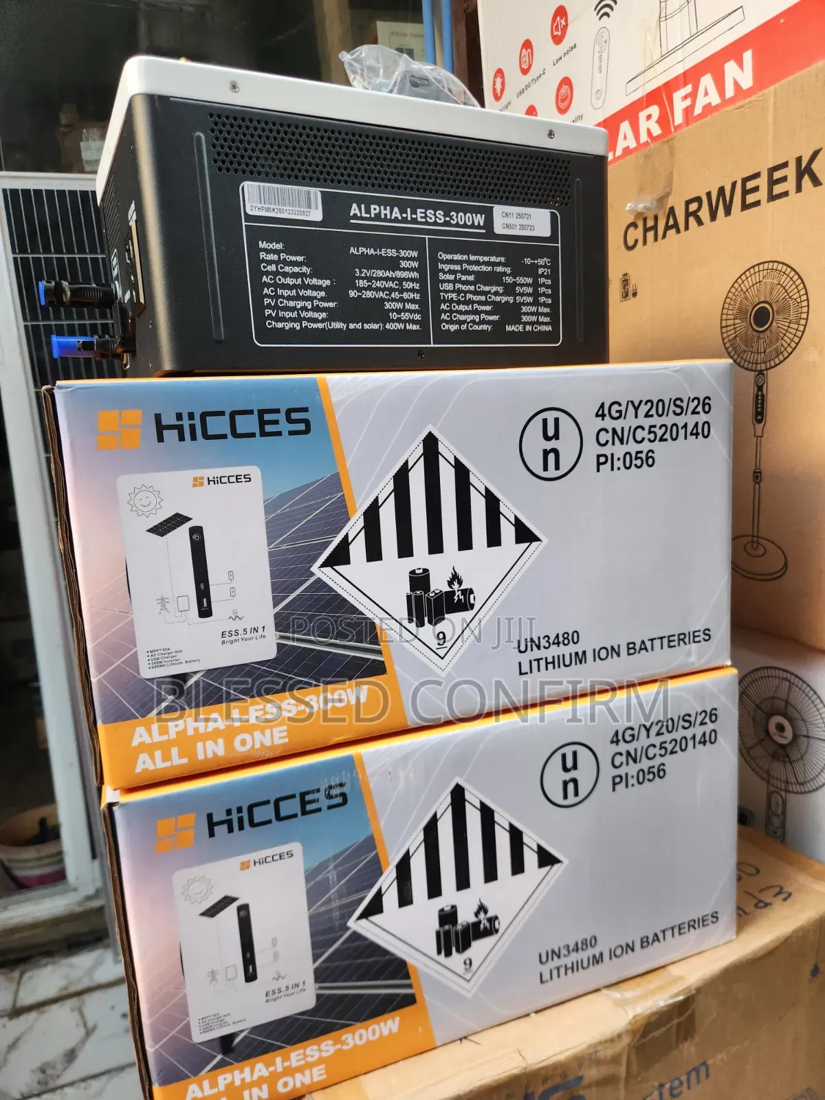 1kWh Lithium Solar Generator – HiCCES