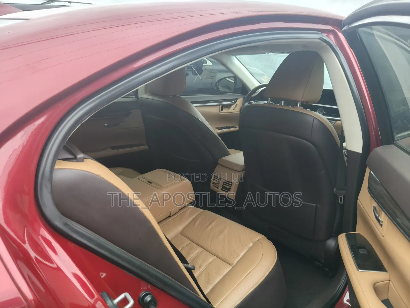 Lexus ES 2016 Red