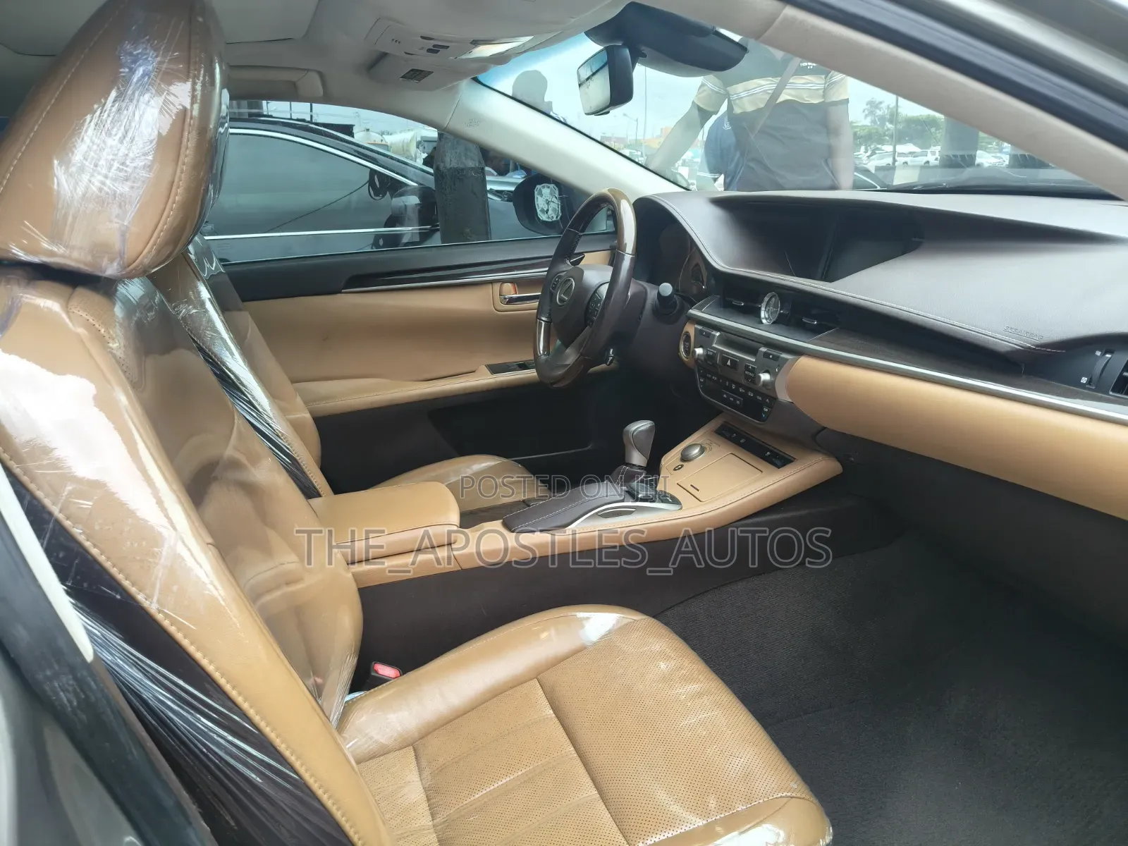 Lexus ES 2017 Gold