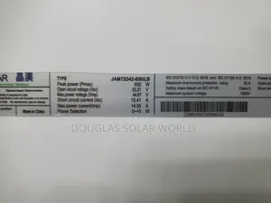 JA Solar 650W Monocrystalline Solar Panel