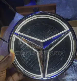 Mercedes Benz Front Grill Logo With Led Light