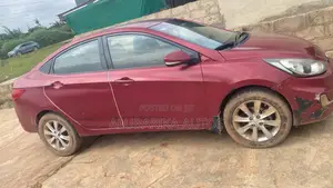 Hyundai Accent 2012 Red