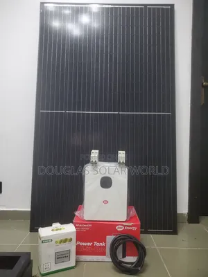 Itel Power Tank With Solar Panel and Accessories Complete Solar System